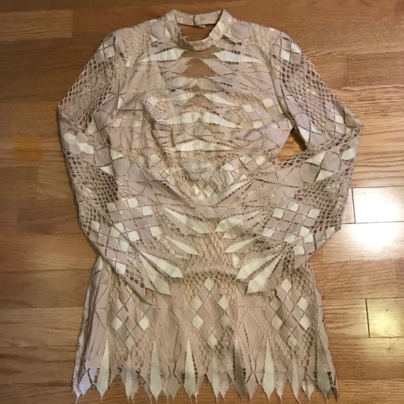 🍂Boho Free People Dress🍂 Size 6 Worn Once - Picture 2 of 4